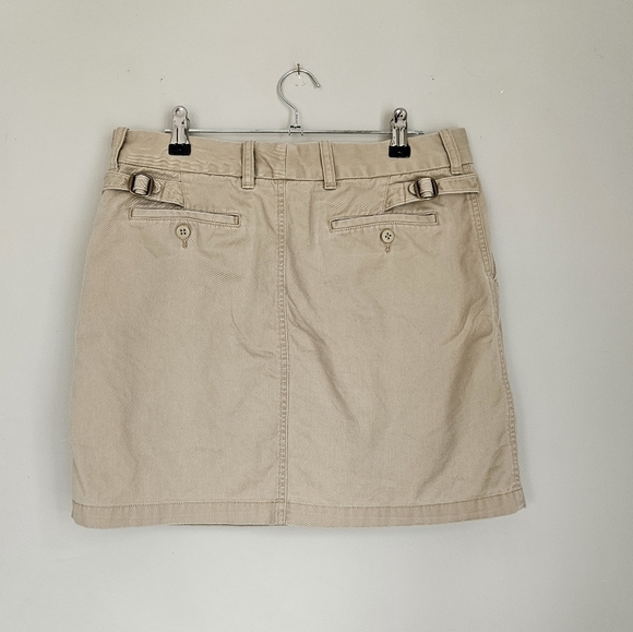 Beige Short Skirt by Ralph Lauren Sport Size 6 - Picture 2 of 3